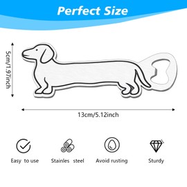 Valentines Day Gifts for Him Dachshund Gifts Dachshund Beer Opener Bottle Opener Weiner Dog Gifts for Women Dachshund Gifts for Women Men Sausage Dog Gifts for Women Men Dad Friend Dog Lover