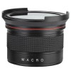 For Canon New 58mm 0.35X Fisheye Camera Lens Wide Angle
