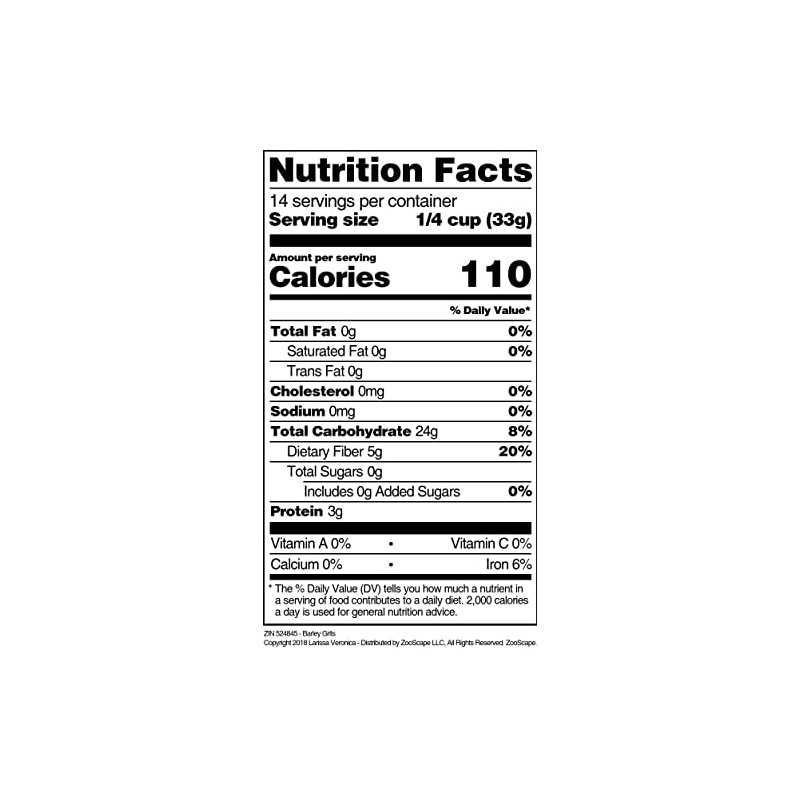 Barley Grits (16 oz, ZIN: 524845) - 2 Pack