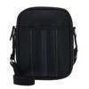 Ted Baker Keiigan Stripe Flight Bag Black