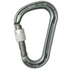 EDELRID Unisex - Adult HMS Magnum Screw Carabiner, Slate, One
