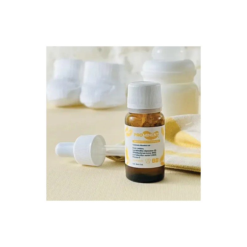 Probióticos Para Bebe En Gotas Con Vitamina D Prominent Bb