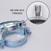 SKIR'CO (4 pcs) Pipe Brackets for 60-64 mm Pipes, Pipe