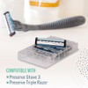 PRESERVE Triple Blade Refills, 4 CT