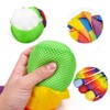 Rainbow Toss, Throwing, Flying, Educational Toy, Vibrant Cloth Ball, Fabric,