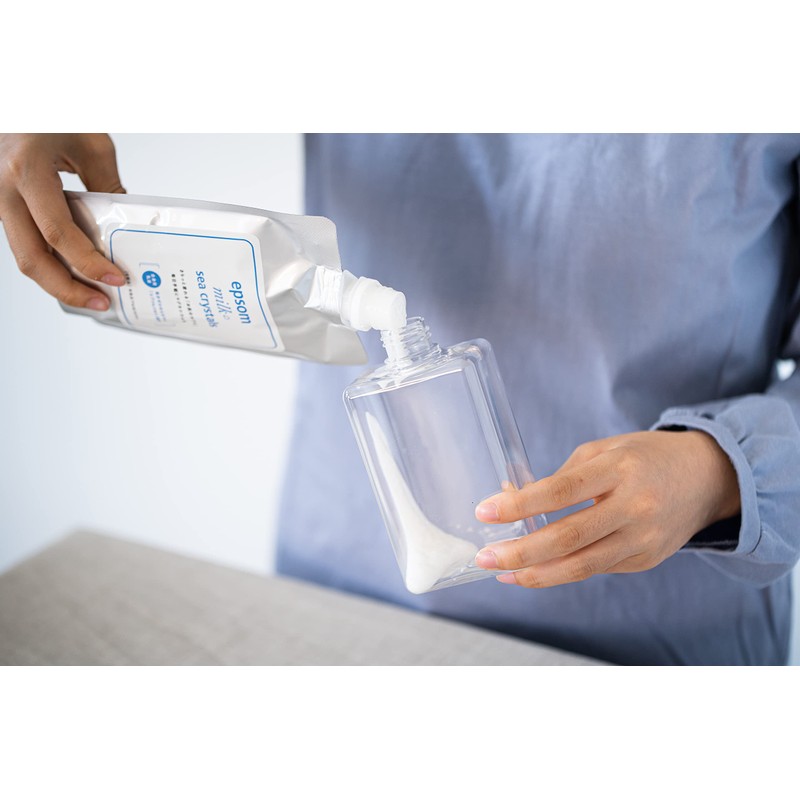 Sea Crystals Epsom Milk, Smooth Whole Body Milk, Epsom Salt