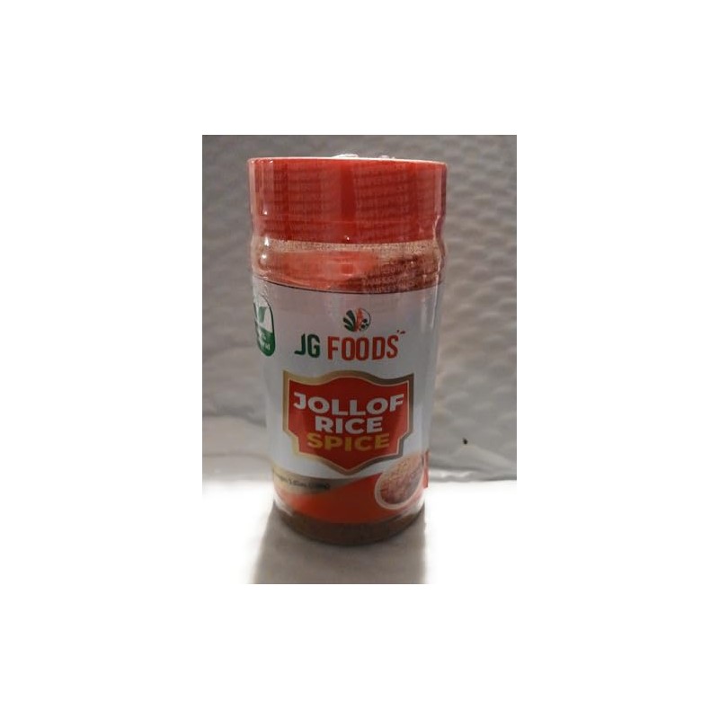 JG Foods Jollof Rice Spice Seasoning Mix 4ox