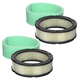 2 x Air Filters with Pre Filter for John Deere M76076 LG272490S LG272490 PT8999 M84655 LT166 LTR166 Toro 394018 272490S 272490 3-100