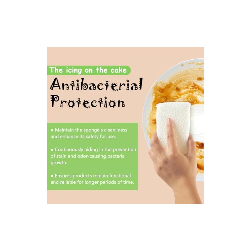 Cleanlogic Practical Matter - Esponja de Cocina Multiusos (Fibra de
