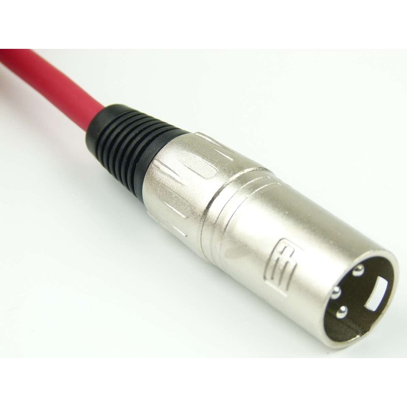 Adam Hall Cables K3MMF1000RED Microphone Cable 10 m Red XLR