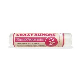 Crazy Rumors - Plum & Peppermint 100% Natural & Vegan, Organic Lip Balm