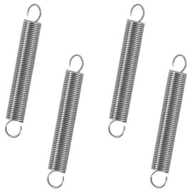 GUNGY Tension Springs with Hooks Stainless Steel Tension Spring Tension Spring 35 mm Outer Diameter 5 mm Wire Diameter 0.5 mm Hook Angle 90 Degree Maximum Tensile Force 0.4 kg 0.5 x 5 x 35 mm Pack of
