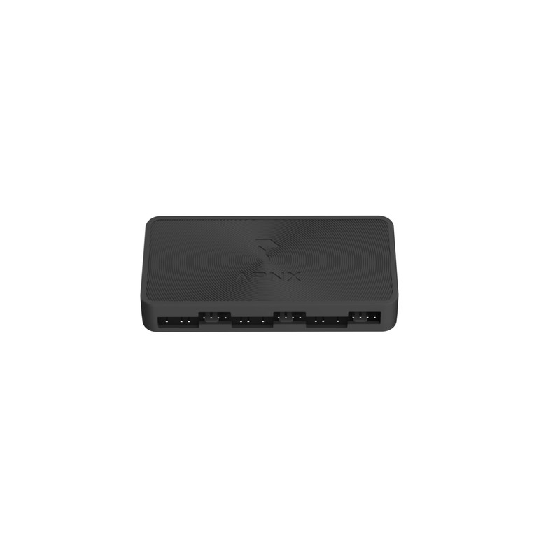 APNX FP1 Black Performance ARGB Fan, 140mm, 30mm Frame Width,