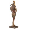 Veronese Design Egyptian Goddess Hathor Holding a Cobra Statue