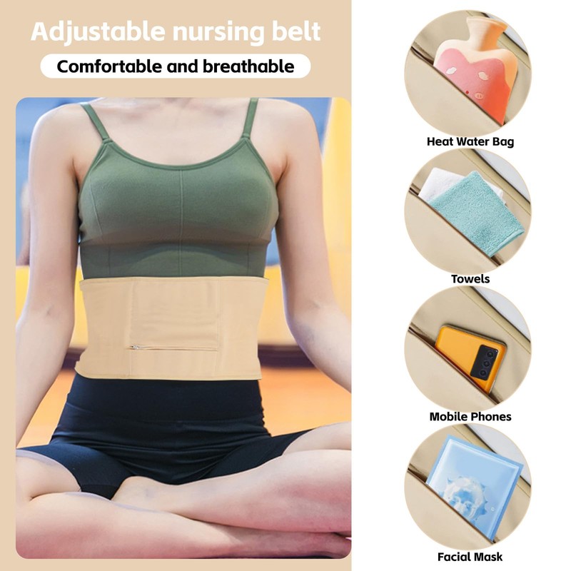 Castor Oil Pack Wrap Kit - Reusable Castor Oil Wrap