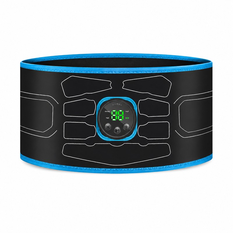 EMS Abdominal Muscle Stimulator Belt for Fitness Support – USB