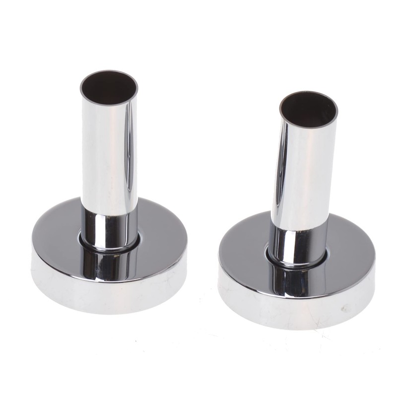 Aqbau Cover rosettes for radiators with protective tube, pipe collar,