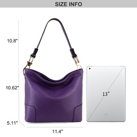 Montana West Hobo Bags for Women Purses and Handbags Ladies Bucket Shoulder Bags,MWC-128BPP