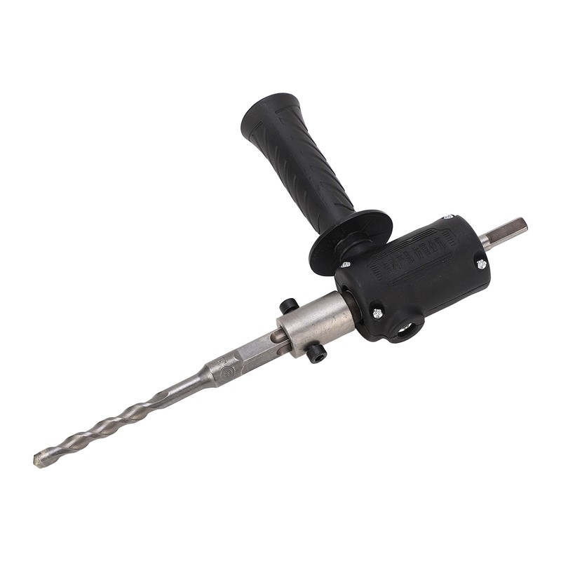 Electric Drill to Hammer Adapter Conversion Head with Bits Screws
