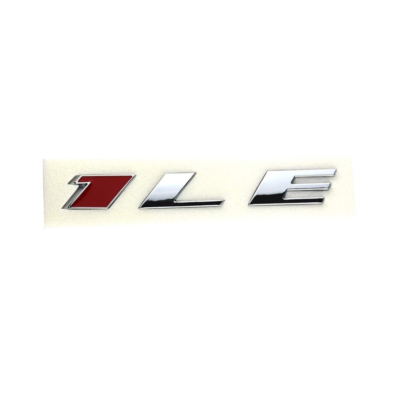 Aimoll 1LE Emblem Badge Letter Rear Side Replacement for Camaro