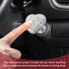 Rebvugr Bling Car One-Touch Start Button, Push Start Button Cover,