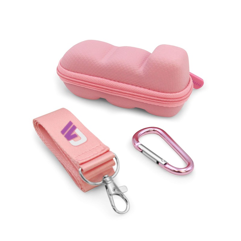 CASEMATIX Pink Asthma Inhaler Travel Case, Includes Case Only