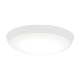 Minka-Aire Outdoor Light Kit for Simple Flush Fans in Flat White, K9873L-WHF