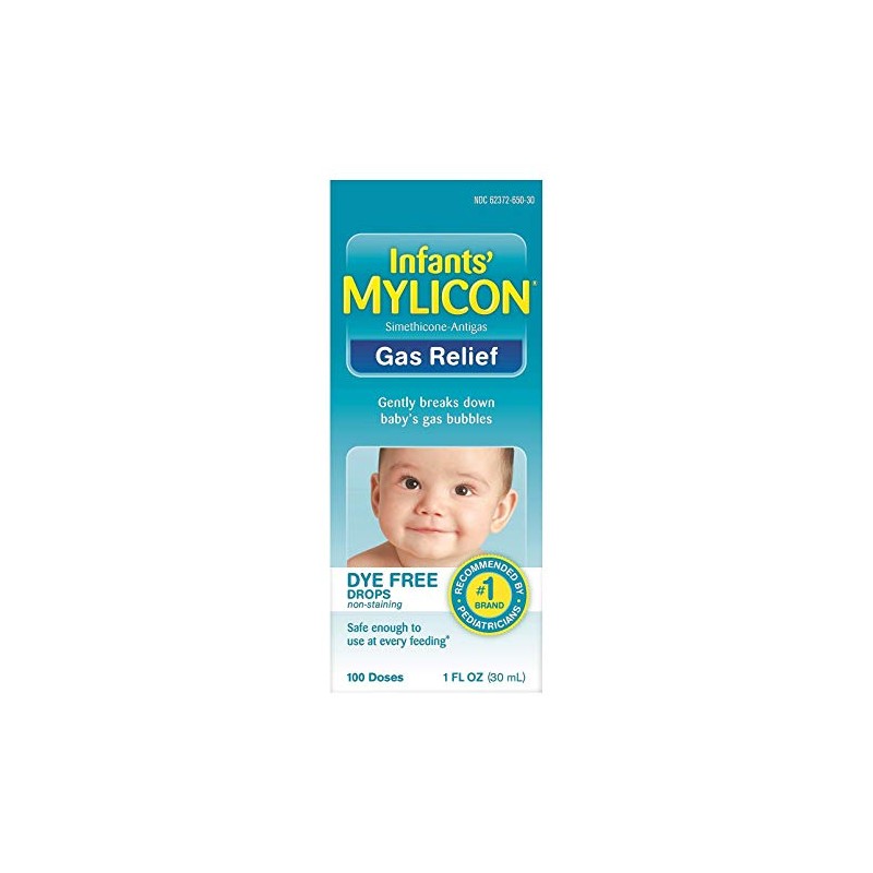 Mylicon Infants' Gas Relief Dye Free Drops - 1 oz,