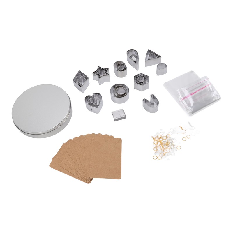 127pcs Polymer Clay Cutters Set Stainless Steel DIY Handcraft Polymer