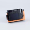 SIUTATDSH Camera Half Case for Leica Q3, Vintage Metal Genuine