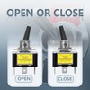 Innfeeltech 2 Pcs Rocker Lighted Toggle Switch, 12V 30A SPST