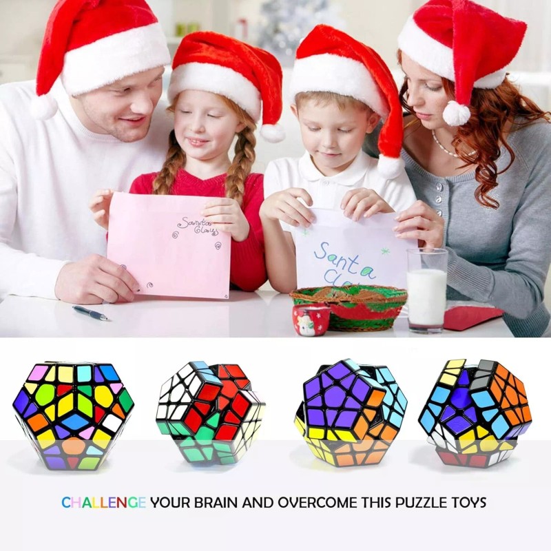 QIYI 12 Sided QiYi Megaminx QiHeng Speed Cube Magic Twist