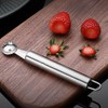 Silver Stems Remover For Pineapple Strawberry Tomato Cherry Stainless Steel