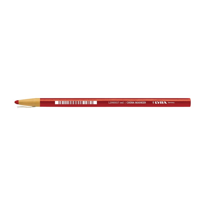 Lyra China Marker Red Box of 12 Pens