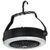 HAC 2094 3-Way Light & Fan, Black, W 7.9 x