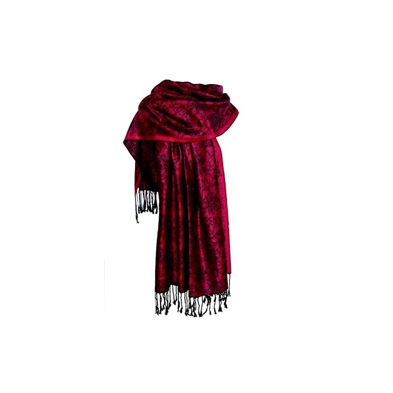 Nella-Mode Elegant & Elegant Scarf Stole Floral Pattern Many Colours,