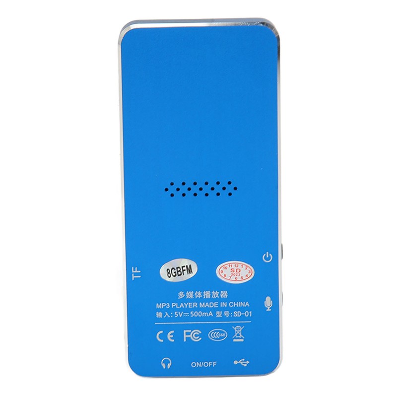 MP3 Player 8G Bluetooth 4.2 1.8 Inch Screen Noise Reduction