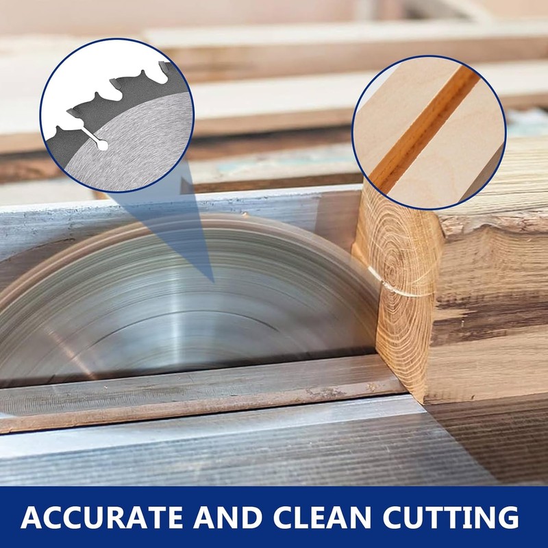 10" Carbide Stacked Dado Saw Blade Set, Pro Dado Set