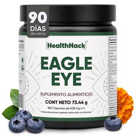 Eagle Vsion con Luteína, Zeaxantina, Vitamina E Zanahoria Health Hack (180)