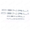 GMC Door Rear DENALI Yukon Emblem Letters Chrome For GMC