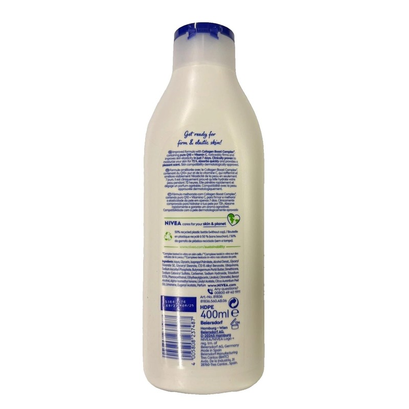 NIVEA BODY LOTION FIRMING WITH Q10 AND VITAMIN C 400