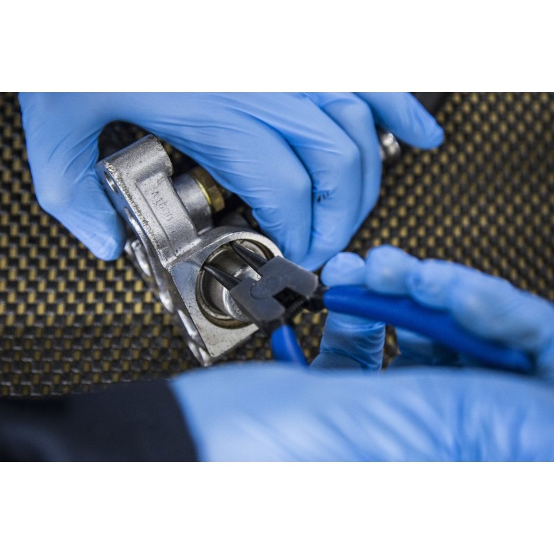 Blue Spot Tools 08703 Internal Straight Tip Circlip Plier, Blue,