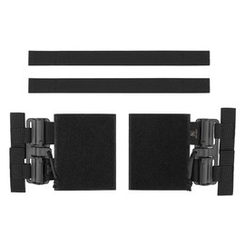 KRYDEX GEAR Tactical Vest Molle Quick Release Set, Quick Disconnect Cummerbund Adapters for JPC CPC NCP XPC 420 Vest (Black)