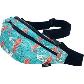 Fanny Packs Back By the Sea Fanny Pack - Fashion Waist Belt Bag for Running, Hiking, Raves