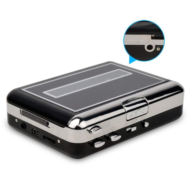 DIGITNOW USB Convertidor y Reproductor de Cinta casetes,Convertir Audio Cassette