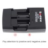 Soshine CR2 RCR123A Battery Charger for RCR123 16340 CR2 15270