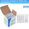 23G 25mm Needles, Disposable Dispensing Lab Supplies,100Pcs Dispensing Needle with