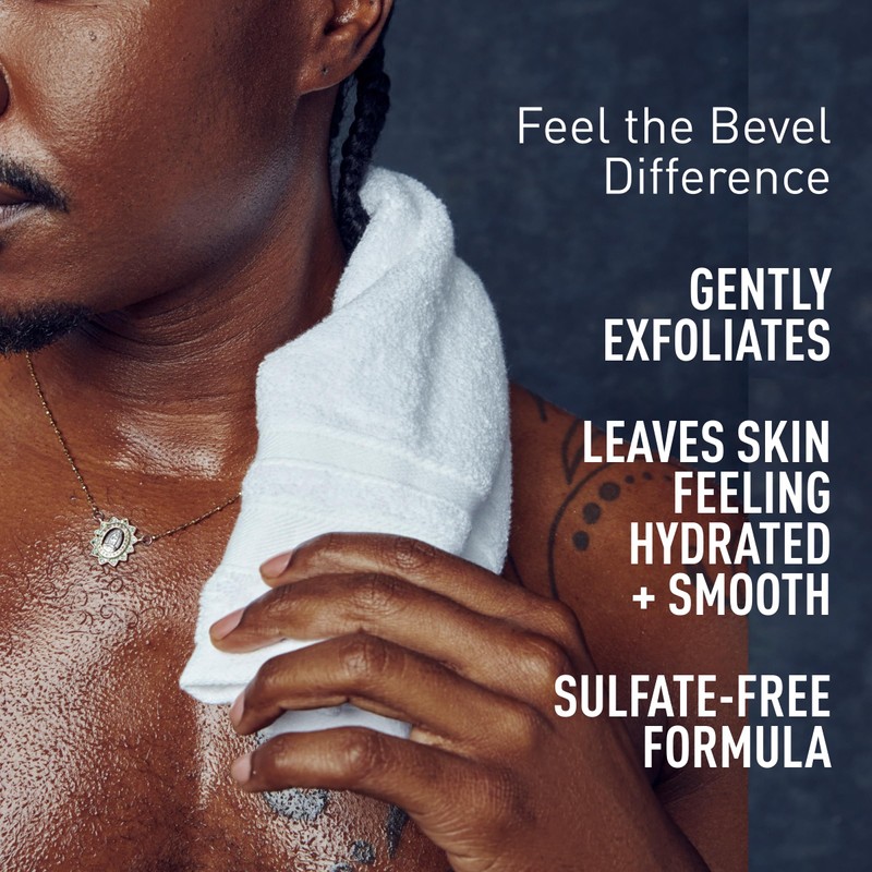 Bevel Exfoliating Body Wash for Men - Dark Cassis Scent
