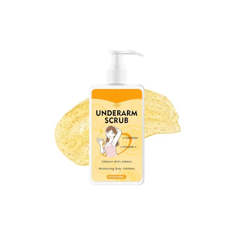 Underarm Scrub, Armpit with Turmeric + Vitamin C