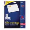 Avery Address Labels with Sure Feed, Print-to-The-Edge, 3/4" x 2-1/4", 750 White Labels (6870)